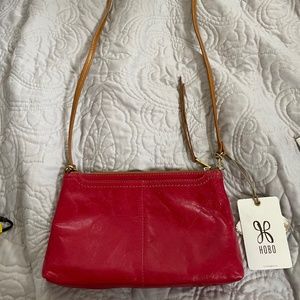 Red, hobo purse